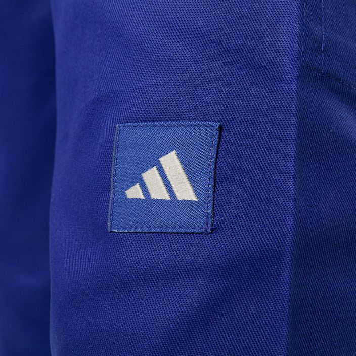 GI για Brazilian jiu-jitsu adidas Rookie μπλε/γκρι 9