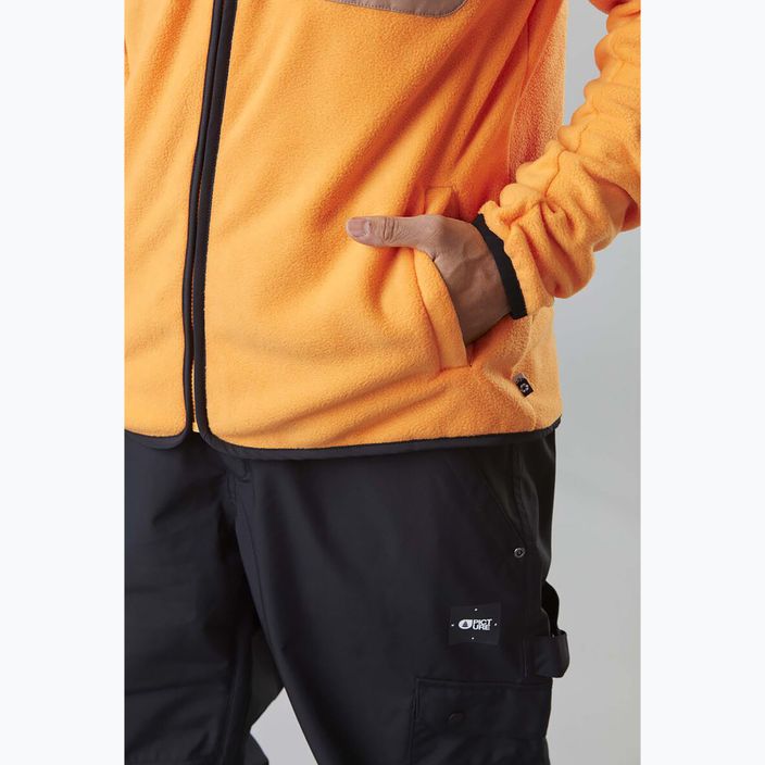 Picture Artim ανδρικό φούτερ για σκι κίτρινο SMT099-C 5