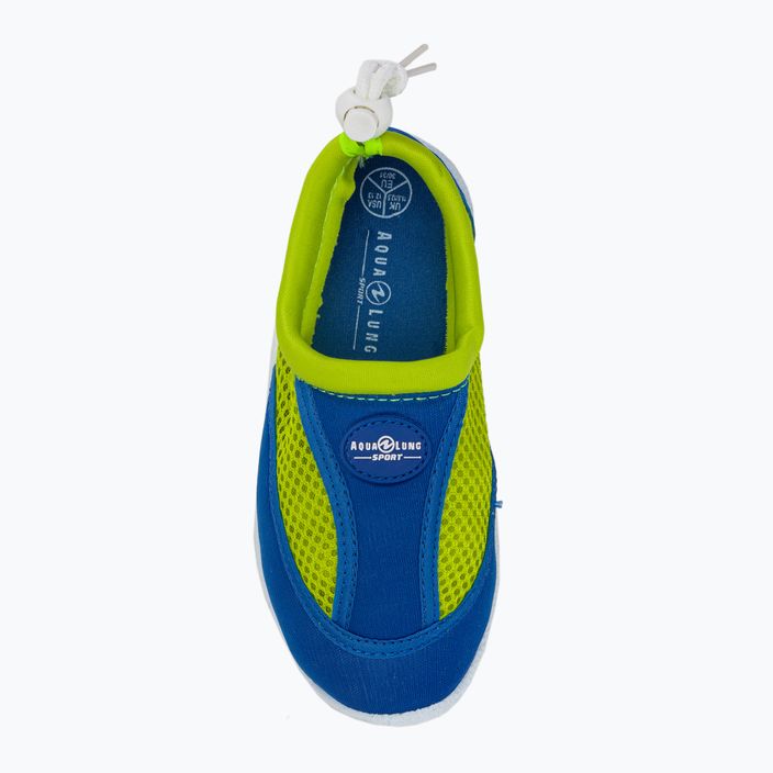 Aqualung Cancun παιδικά παπούτσια θαλάσσης μπλε και πράσινο FJ025423135 6