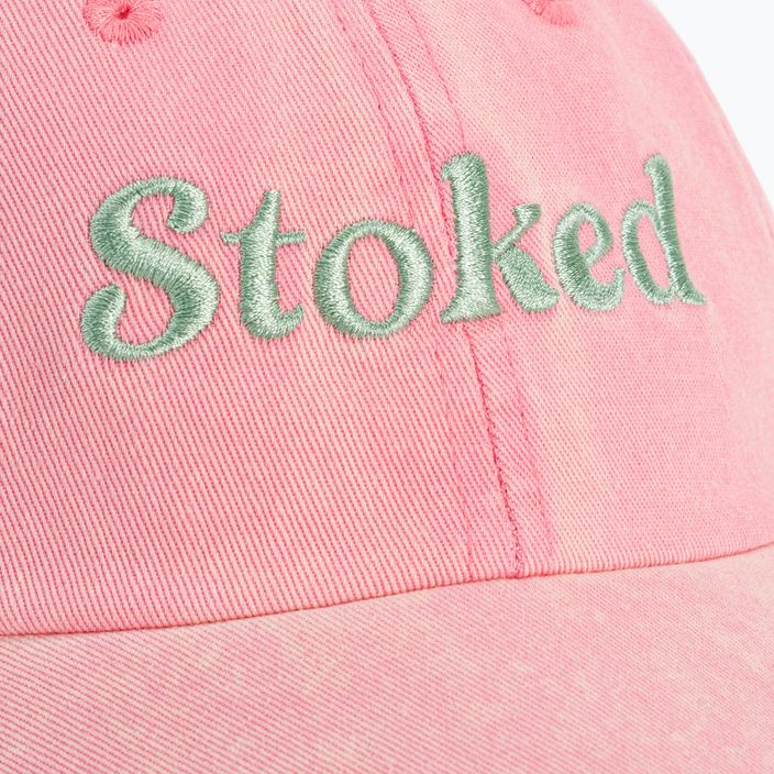 Γυναικείο καπέλο μπέιζμπολ Billabong Stacked pink sunset 5
