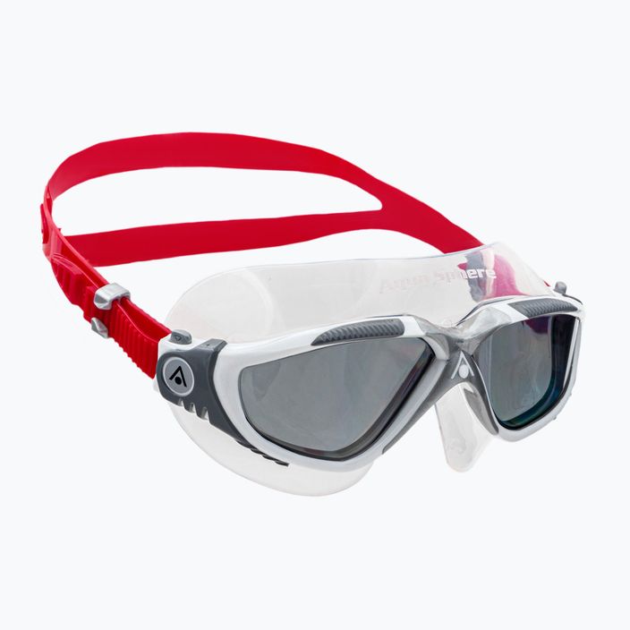 Μάσκα κολύμβησης Aquasphere Vista λευκό/κόκκινο/σκούρο MS5050915LD