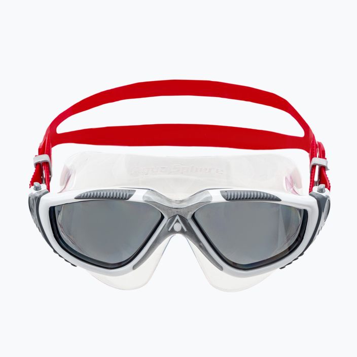 Μάσκα κολύμβησης Aquasphere Vista λευκό/κόκκινο/σκούρο MS5050915LD 2