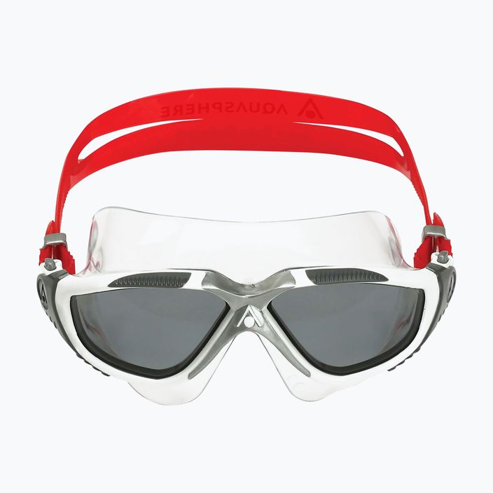 Μάσκα κολύμβησης Aquasphere Vista λευκό/κόκκινο/σκούρο MS5050915LD 6