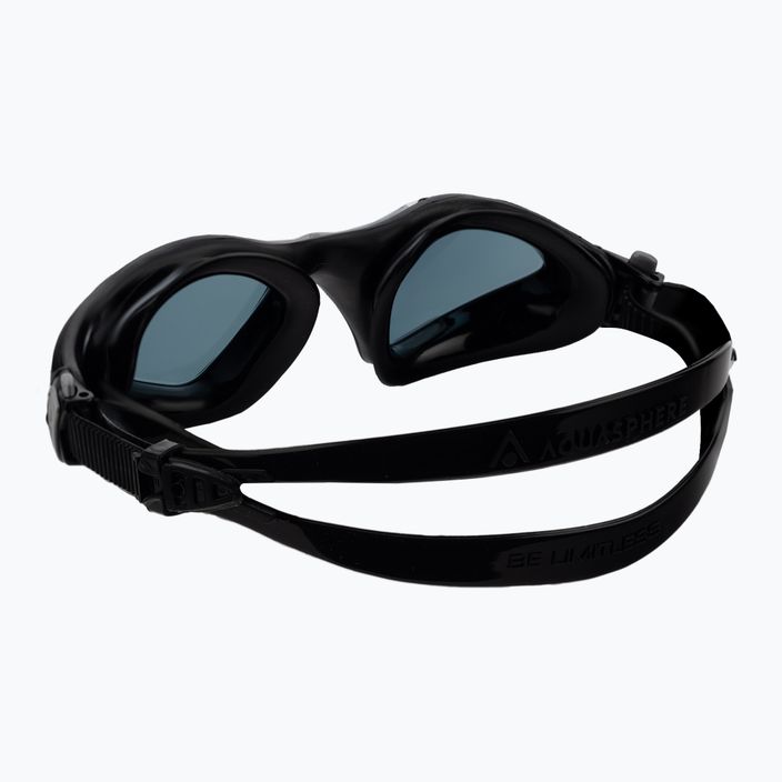 Aquasphere Kayenne μαύρο/ασημί/σκούρο γυαλιά κολύμβησης EP2960115LD 4