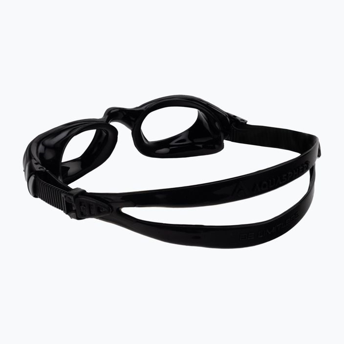 Aquasphere Mako 2 μαύρα/μαύρα/διαφανή γυαλιά κολύμβησης EP3080101LC 4