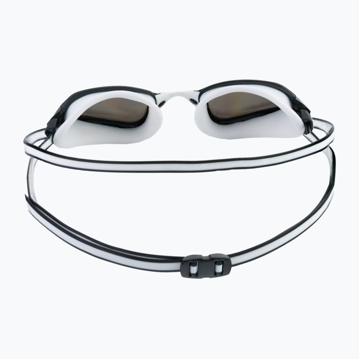 Γυαλιά κολύμβησης Aquasphere Fastlane λευκό/γκρι/ασημί καθρέφτη EP2990910LMS 5