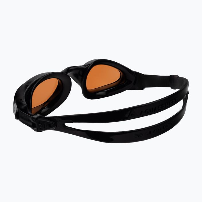 Aquasphere Kaiman μαύρα/μαύρα/αμυγδαλωτά γυαλιά κολύμβησης EP3000101LA 4