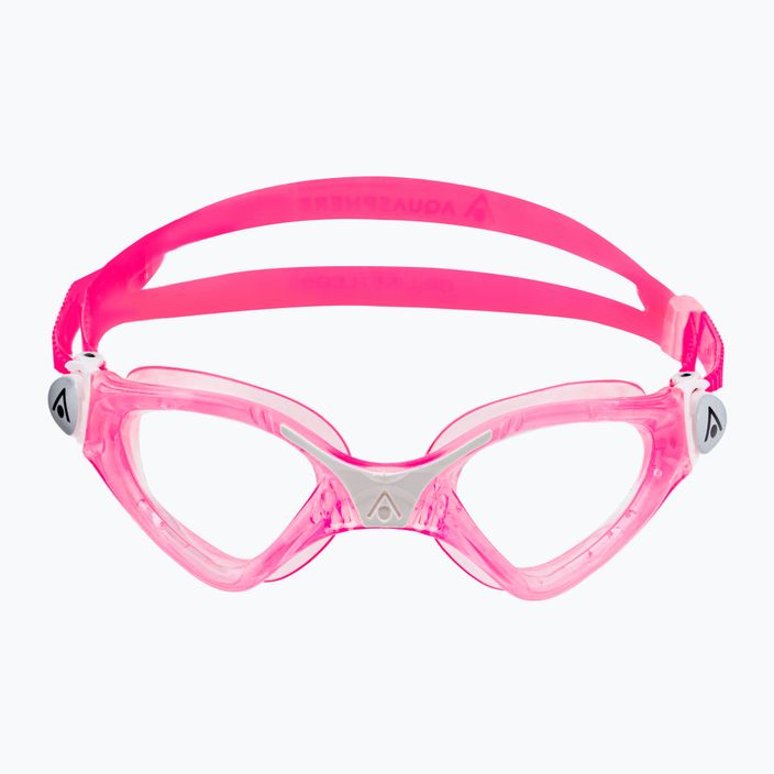 Παιδικά γυαλιά κολύμβησης Aquasphere Kayenne ροζ/λευκό/καθαρό EP3010209LC 2