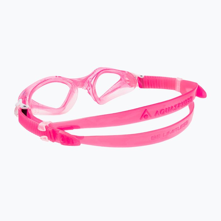 Παιδικά γυαλιά κολύμβησης Aquasphere Kayenne ροζ/λευκό/καθαρό EP3010209LC 4