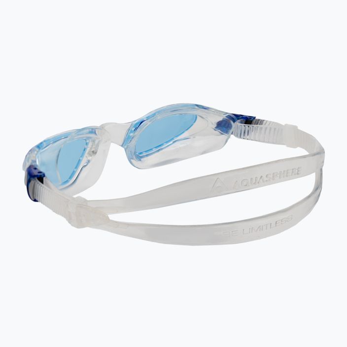 Aquasphere Mako 2 διαφανή/μπλε/μπλε γυαλιά κολύμβησης EP3080040LB 4