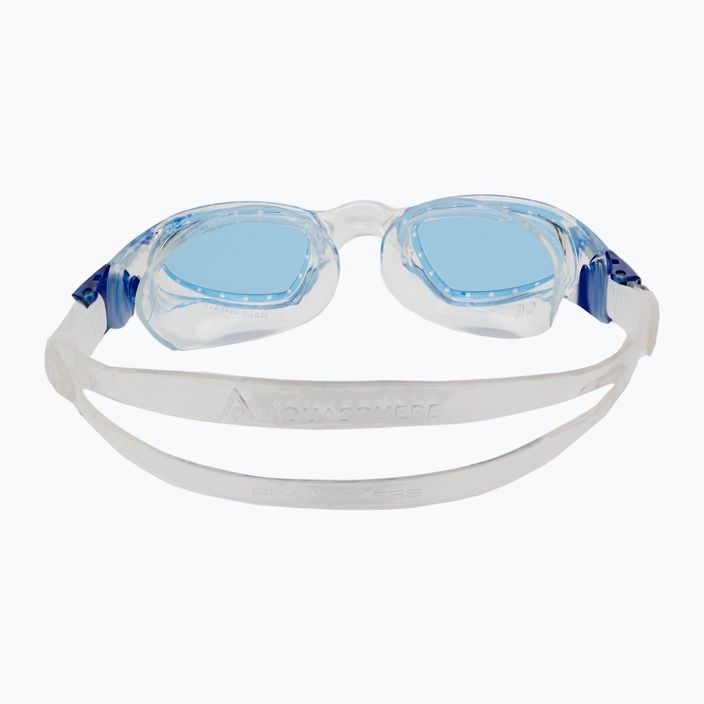 Aquasphere Mako 2 διαφανή/μπλε/μπλε γυαλιά κολύμβησης EP3080040LB 5