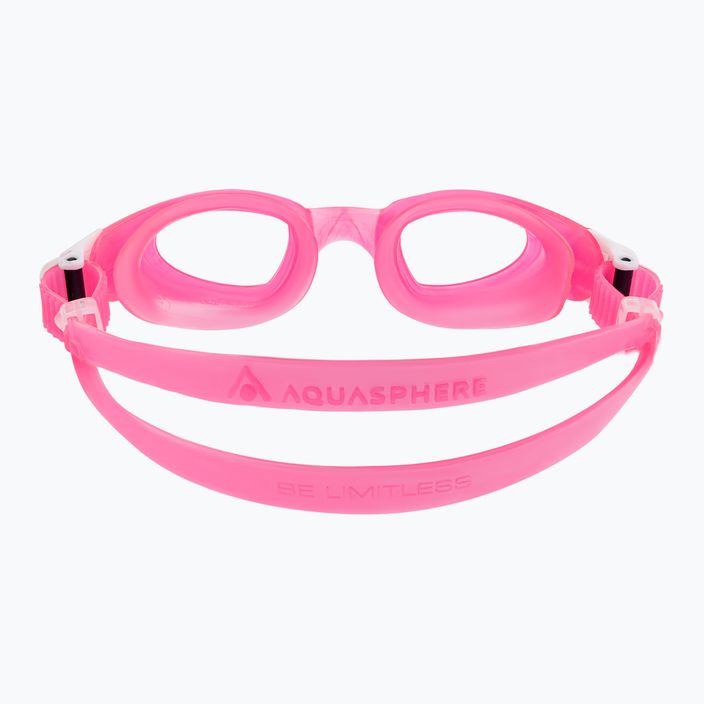 Aquasphere παιδικά γυαλιά κολύμβησης Moby ροζ/λευκό/καθαρό EP3090209LC 5