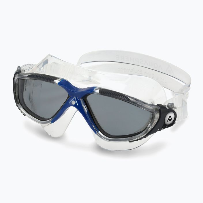 Μάσκα κολύμβησης Aquasphere Vista διαφανής/σκούρο γκρι/ καπνός καθρέφτη MS5050012LD 6