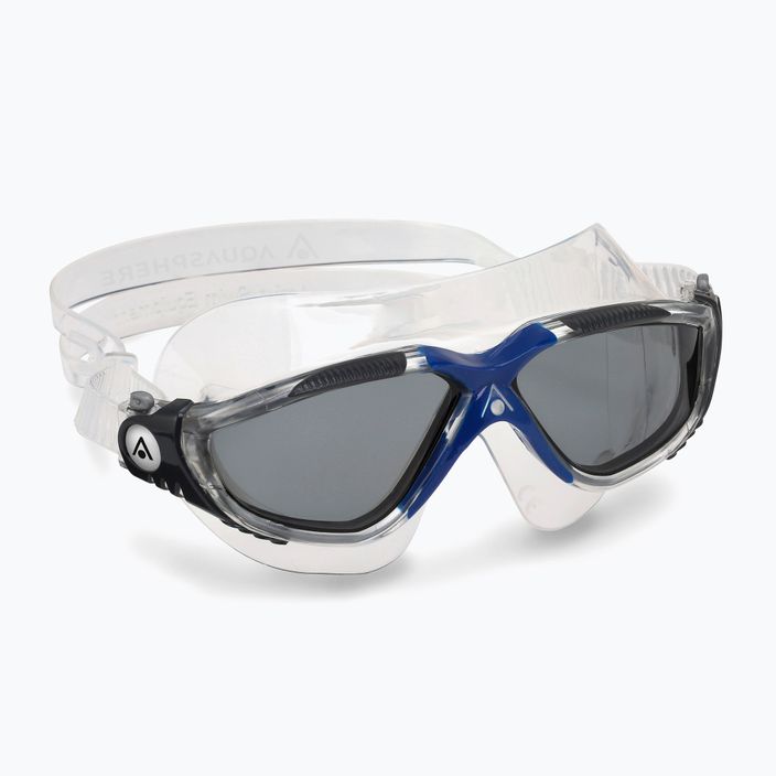 Μάσκα κολύμβησης Aquasphere Vista διαφανής/σκούρο γκρι/ καπνός καθρέφτη MS5050012LD 8