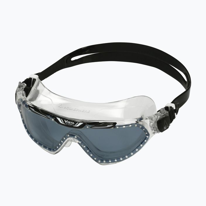 Aquasphere Vista XP διάφανη/μαύρη/καπνός καπνού μάσκα κολύμβησης MS5090001LD 6
