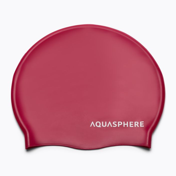 Aquasphere Plain Silicon καπέλο κολύμβησης ροζ SA212EU2209