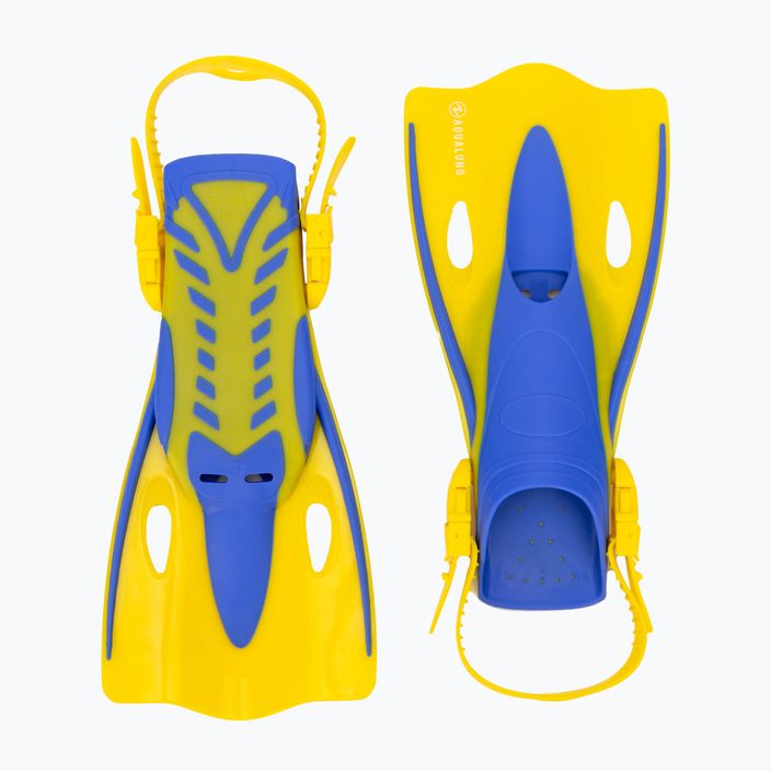 Aqualung Παιδικό σετ αναπνευστήρα Hero Set κίτρινο και μπλε SV1160740SM 8