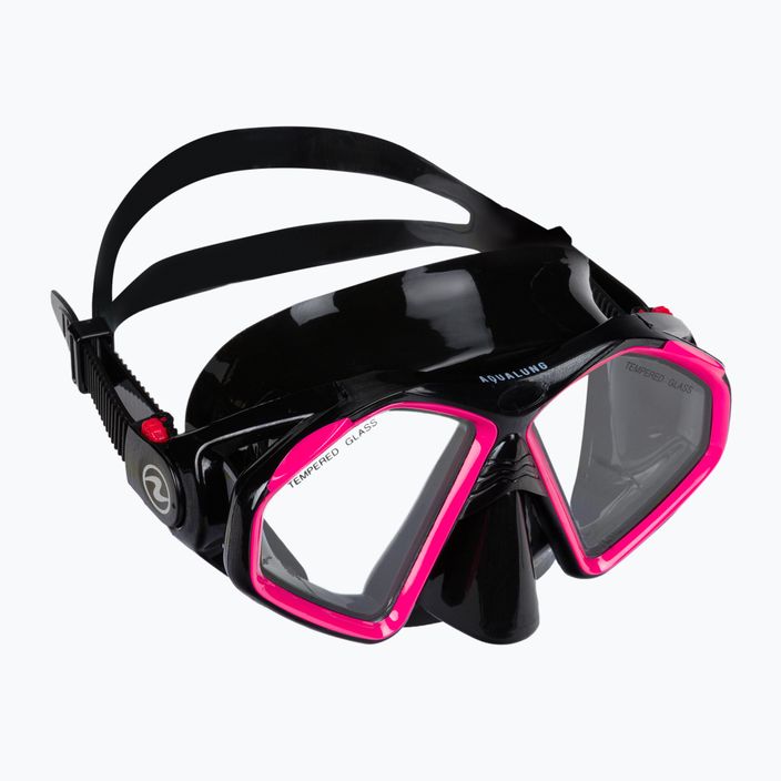 Aqualung Hawkeye Combo Snorkelling Kit Μάσκα + αναπνευστήρας Μαύρο SC3970102 2