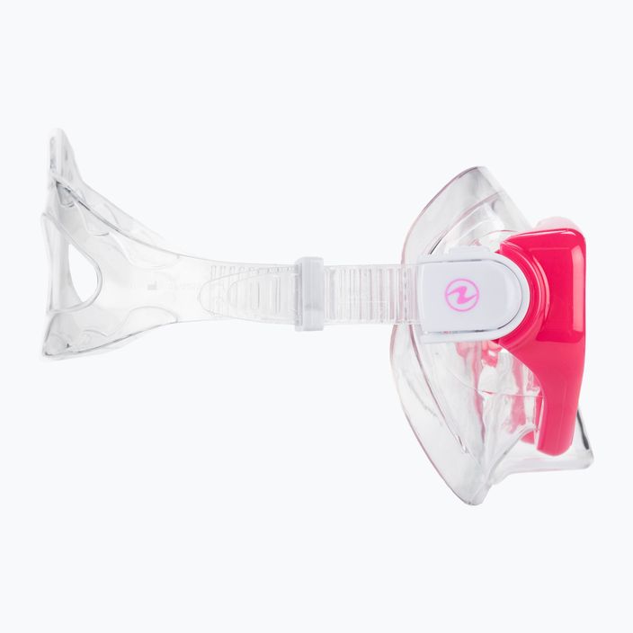 Aqualung Saturn Combo μάσκα αναπνευστήρα + αναπνευστήρας ροζ SC3980002 3
