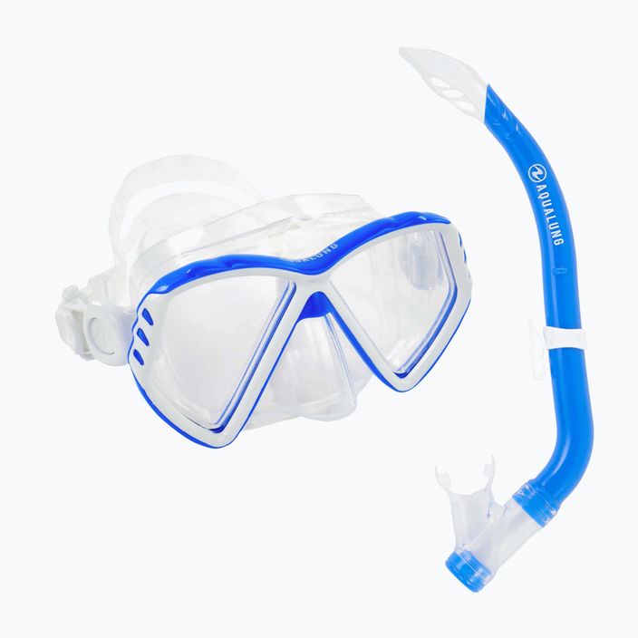 Aqualung Cub Combo μάσκα + αναπνευστήρας σετ κατάδυσης μπλε SC3990040 10