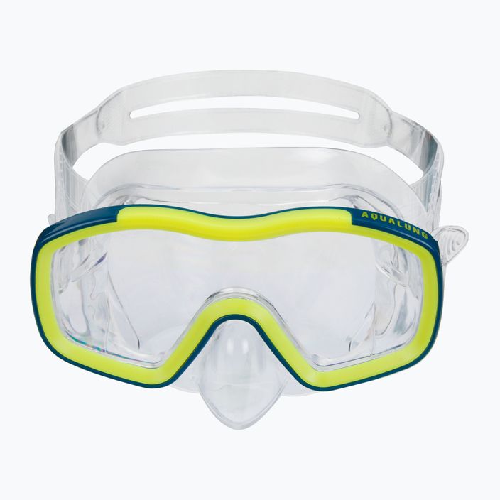 Aqualung Raccon σετ κατάδυσης μάσκα + αναπνευστήρας μπλε/κίτρινο SC4000007 3