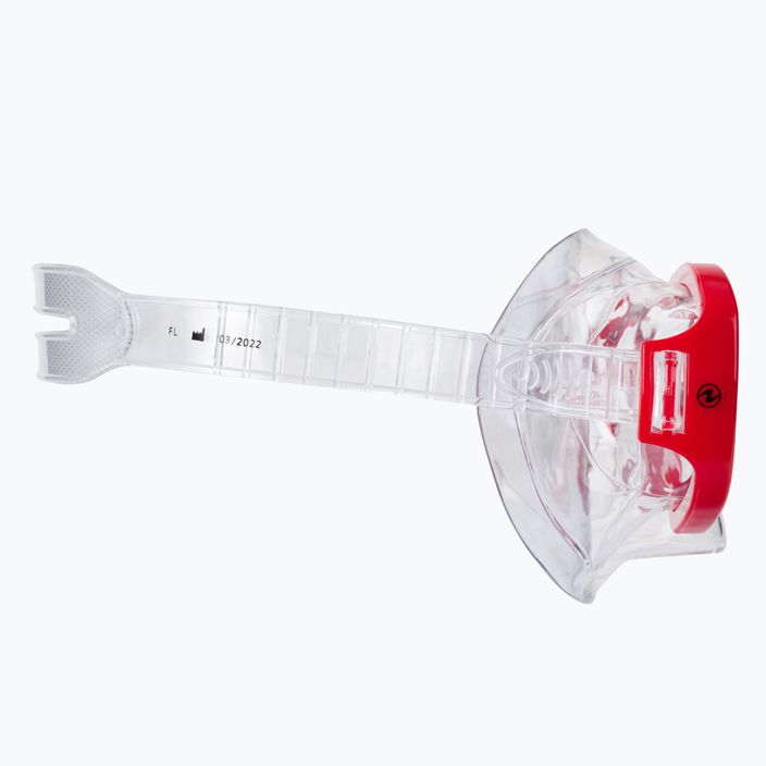 Aqualung Raccon Combo Παιδικό σετ αναπνευστήρα Μάσκα + αναπνευστήρας Κόκκινο/μαύρο SC4000098 4