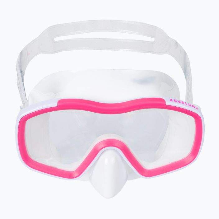 Aqualung Raccon παιδικό σετ αναπνευστήρα μάσκα + αναπνευστήρας ροζ SC4000902 3