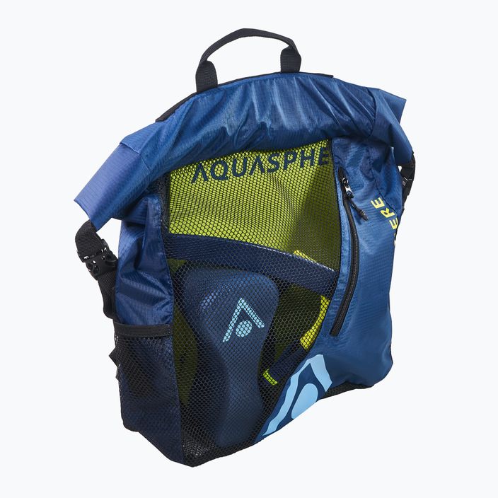 Aquasphere Gear Mesh σακίδιο πλάτης μπλε/μαύρο 2