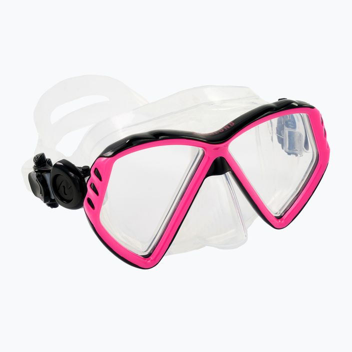 Aqualung Cub διάφανη/ροζ μάσκα κατάδυσης junior MS5530002 6
