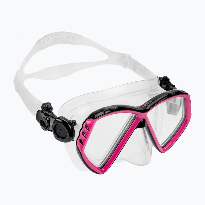 Aqualung Cub διάφανη/ροζ παιδική μάσκα κατάδυσης MS5540002
