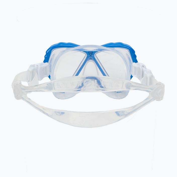 Aqualung Cub διάφανη/μπλε παιδική μάσκα κατάδυσης MS5540040 5