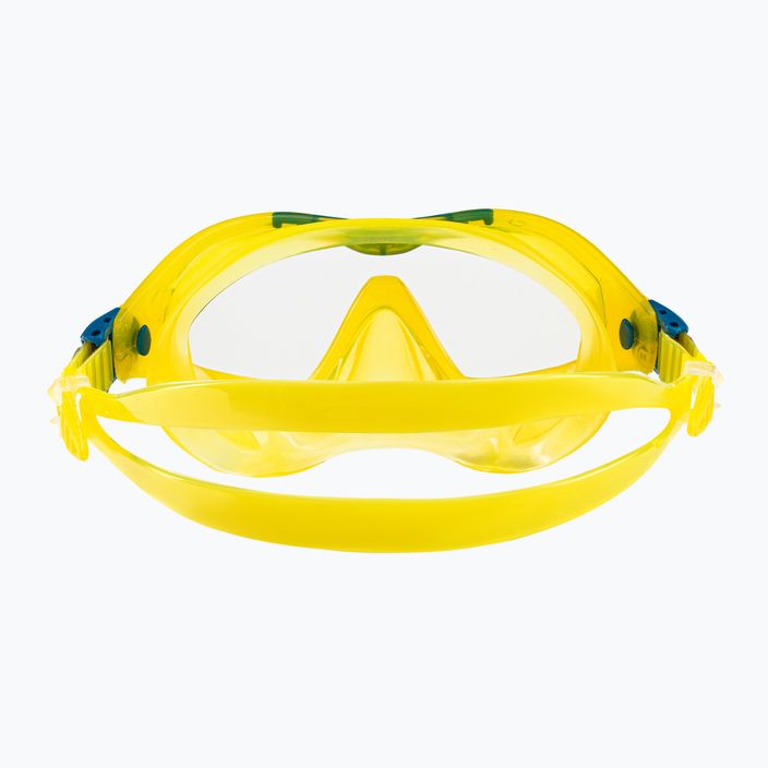 Aqualung Mix παιδική μάσκα κατάδυσης κίτρινο/πετρόλ MS5560798S 5
