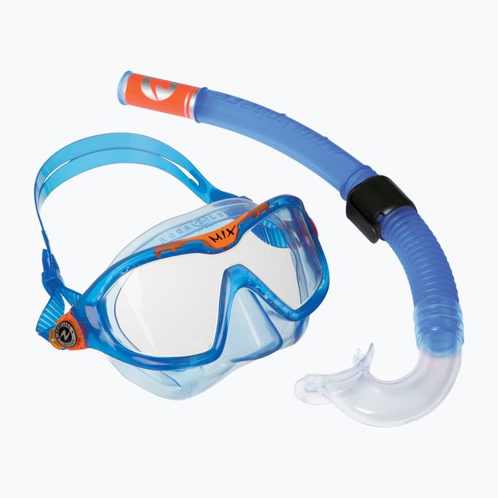 Aqualung Mix Παιδικό σετ αναπνευστήρα Μάσκα + αναπνευστήρας μπλε SC4254008 10