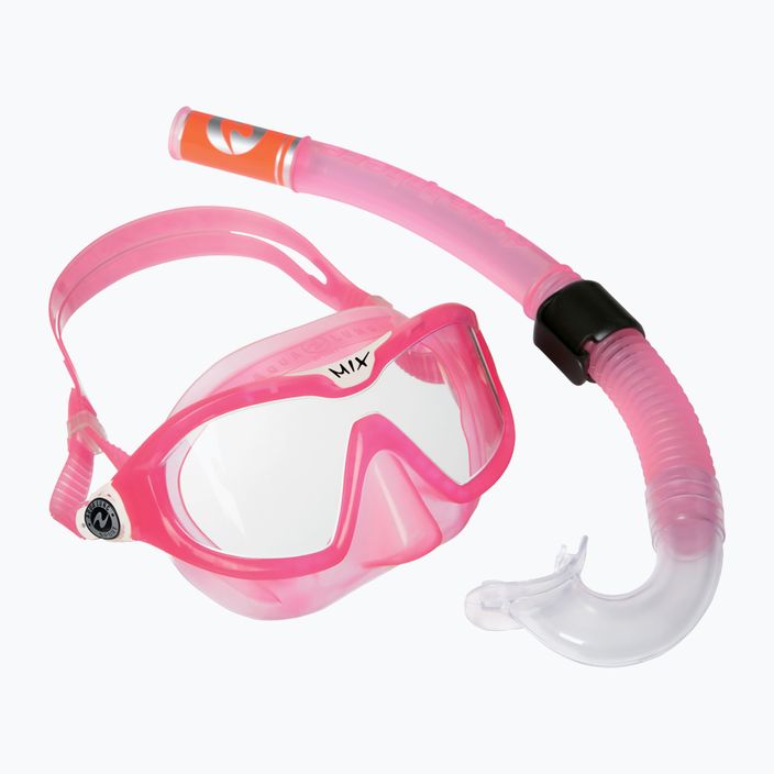 Aqualung Mix Παιδικό σετ αναπνευστήρα Μάσκα + αναπνευστήρας ροζ SC4250209 10