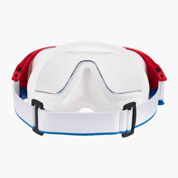 Aqualung Vita Combo Snorkelling Kit Μάσκα + αναπνευστήρας λευκό και μαύρο SC4260901 6