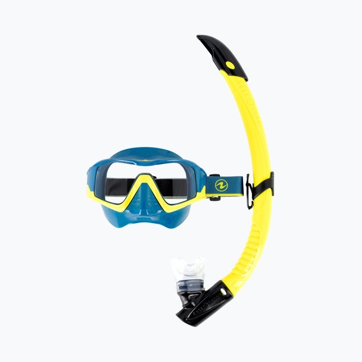 Aqualung Vita Combo Snorkelling set Μάσκα + αναπνευστήρας μπλε/κίτρινο SC4269807 10