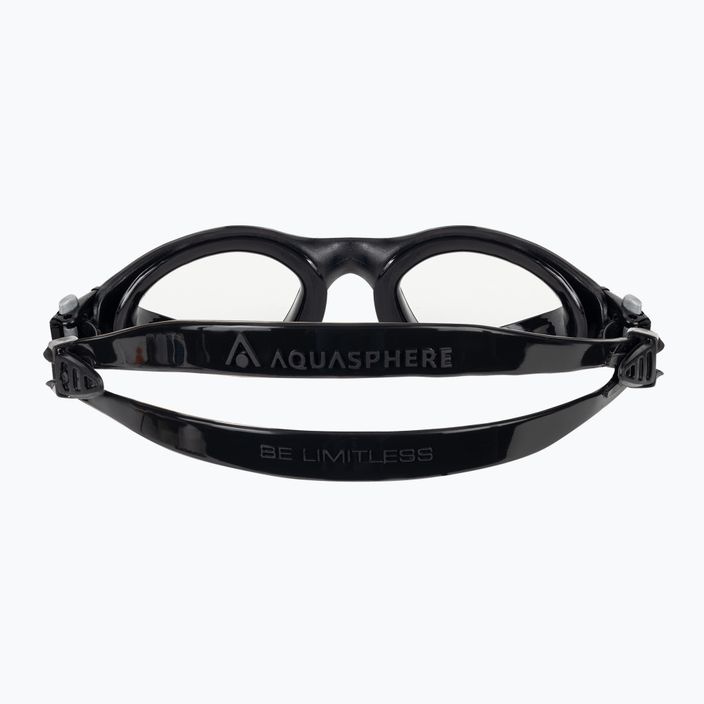 Aquasphere Kayenne μαύρο / ασημί / φακοί διαφανή γυαλιά κολύμβησης EP3140115LC 5