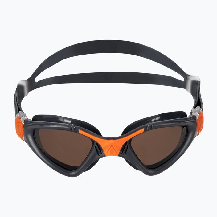 Aquasphere Kayenne γκρι/πορτοκαλί γυαλιά κολύμβησης 2