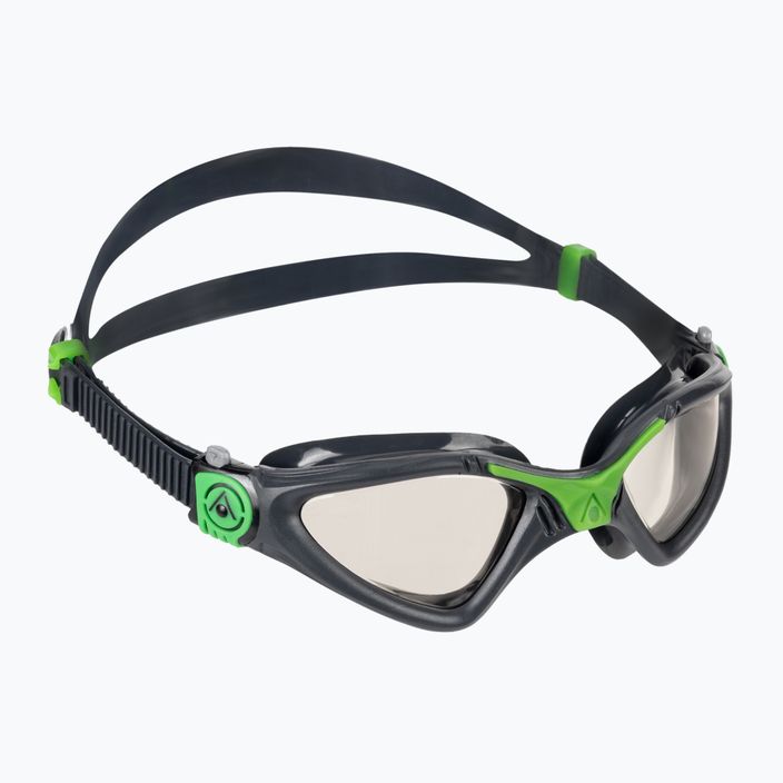 Aquasphere Kayenne σκούρο γκρι/πράσινα γυαλιά κολύμβησης