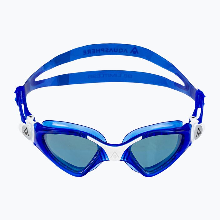 Aquasphere Kayenne μπλε / λευκό / φακοί σκούρα παιδικά γυαλιά κολύμβησης EP3194009LD 2