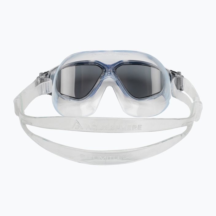 Μάσκα κολύμβησης Aquasphere Vista διαφανής/σκούρο γκρι/καπνός MS5600012LD 5