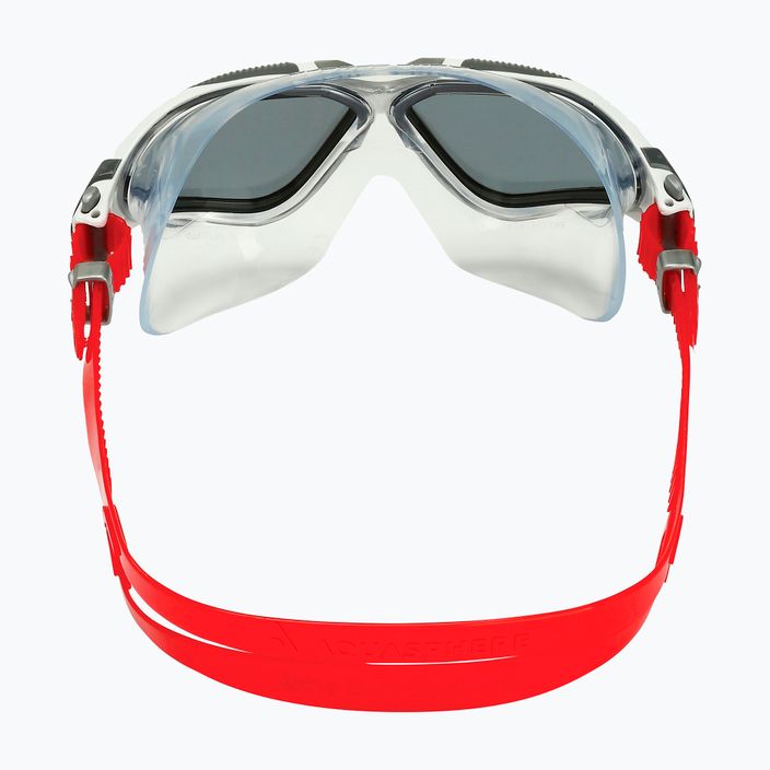 Μάσκα κολύμβησης Aquasphere Vista λευκό/κόκκινο/σκούρο MS5600915LD 4