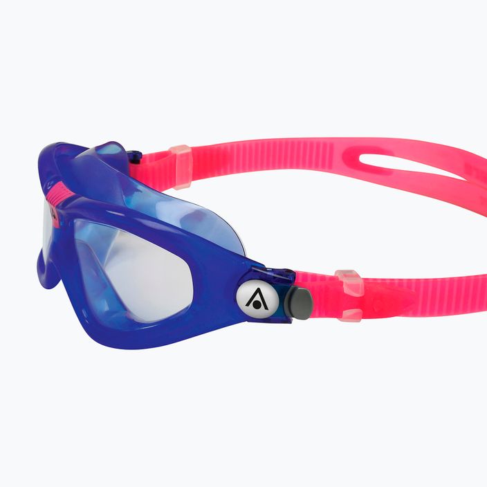 Aquasphere Seal Kid 2 παιδική μάσκα κολύμβησης ροζ/ροζ/καθαρό MS5614002LC 3