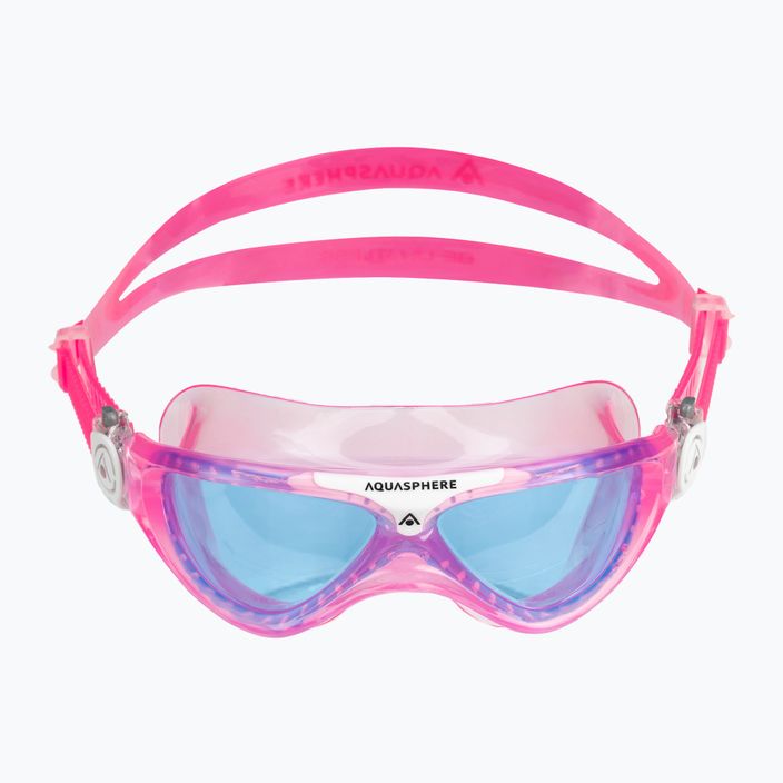 Aquasphere Vista παιδική μάσκα κολύμβησης ροζ/λευκό/μπλε MS5630209LB 2