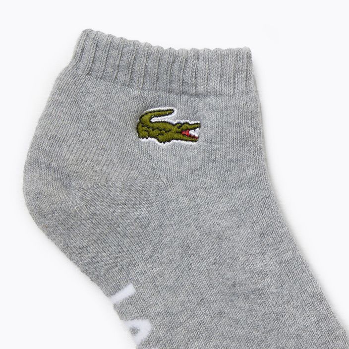 Lacoste RA4184 ασημένιο πηγούνι/λευκές κάλτσες 2