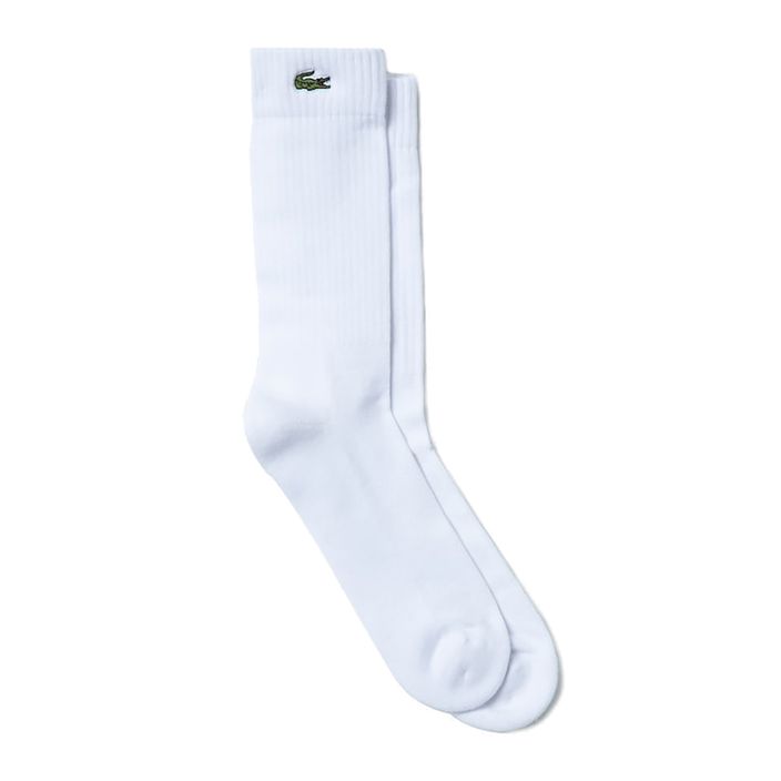 Κάλτσες τένις Lacoste λευκές RA4186 2