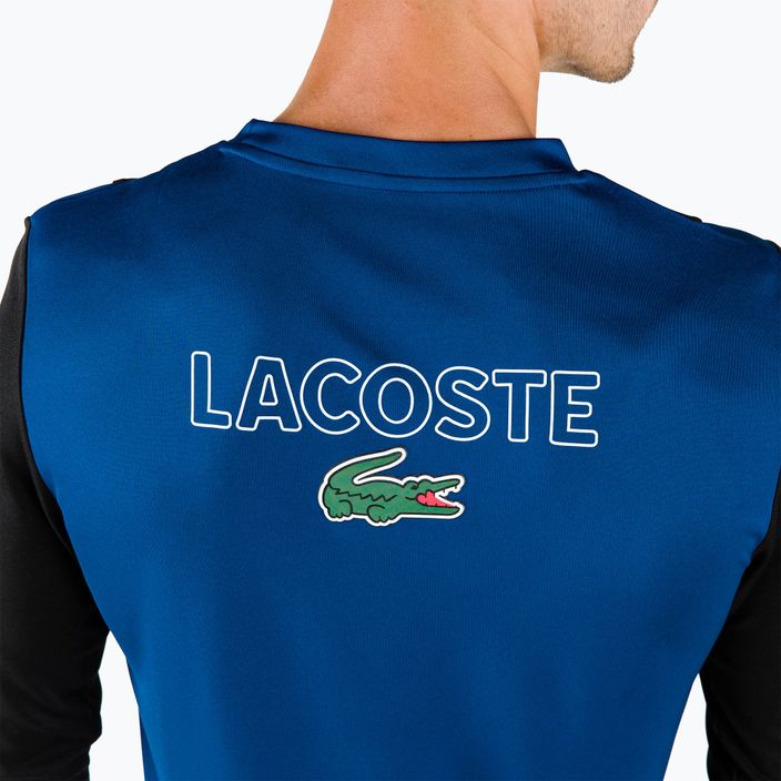 Lacoste ανδρικό πουκάμισο τένις μαύρο TH0831 5