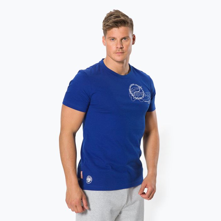 Lacoste ανδρικό μπλουζάκι τένις μπλε TH0964