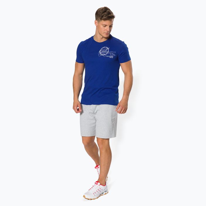 Lacoste ανδρικό μπλουζάκι τένις μπλε TH0964 2