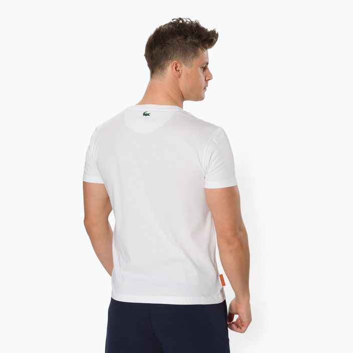 Lacoste ανδρικό πουκάμισο τένις λευκό TH0964 3